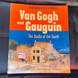 Van Gogh and Gauguin Art Book - Orange and Blue